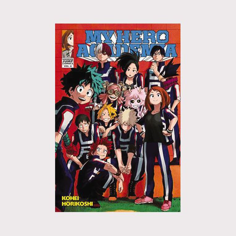 My Hero Academia Vol #4 by Kohei Horikoshi, , hi-res