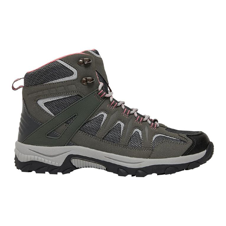 Active Intent Women's Trail Hiker Boots, Grey, hi-res