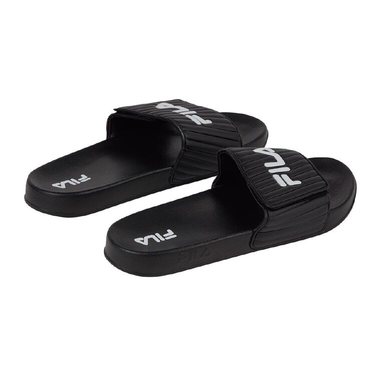 Fila Men's Cala Slides, Black, hi-res