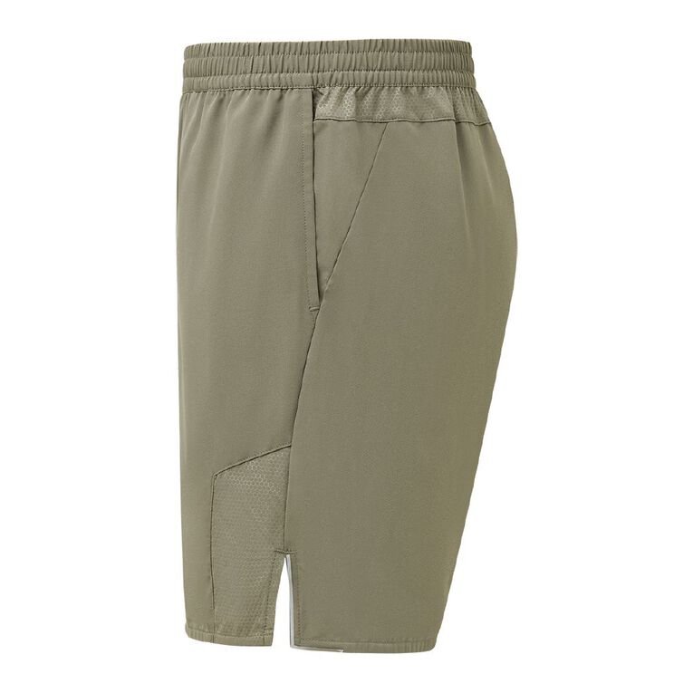 Active Intent Men's 5 Inch Training Shorts, Green Mid, hi-res