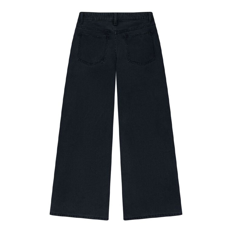 Young Original Low Rise Baggy Jeans, Black, hi-res
