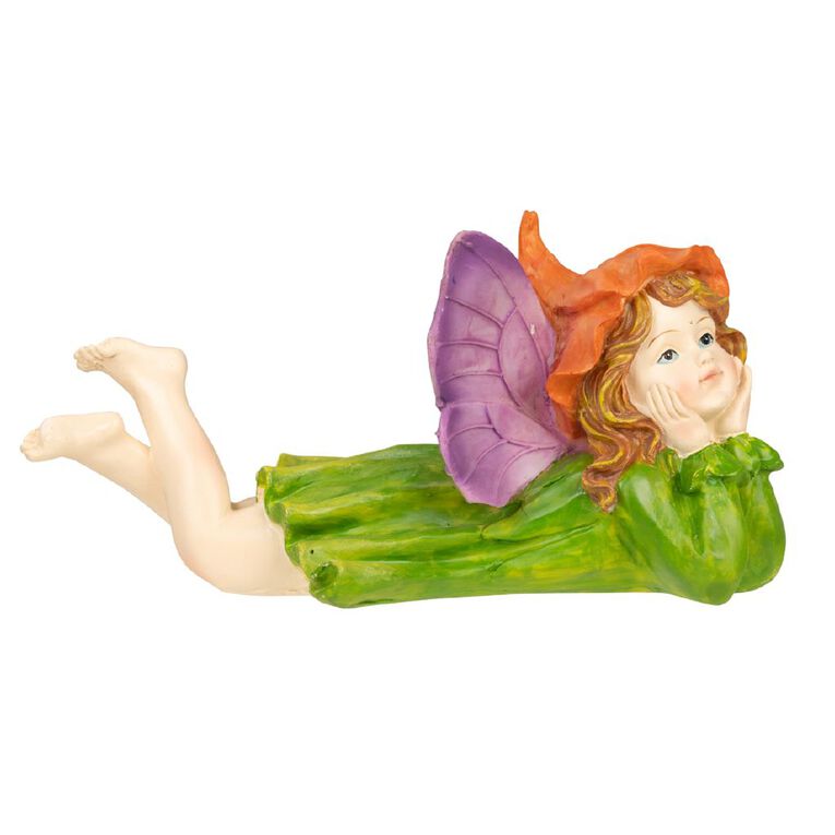 Northcote Pottery Thinking Fairy Statue, , hi-res