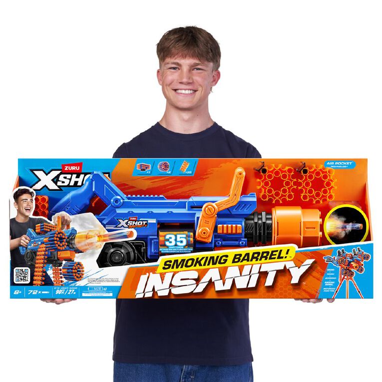 Zuru X Shot Insanity Series 1 Smoking Barrel, , hi-res