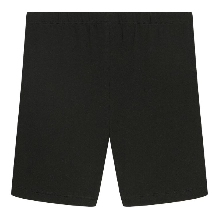 Young Original Plain Bike Shorts, Black, hi-res