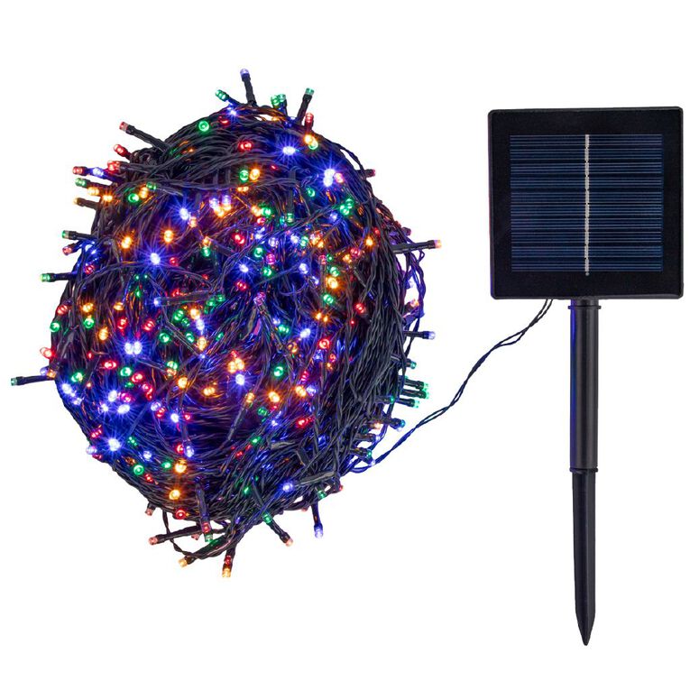 Kiwi Garden Solar String Lights 500LED, , hi-res