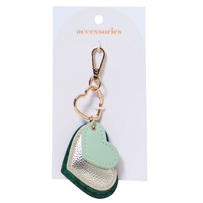 H&H Multi Hearts Bag Charm