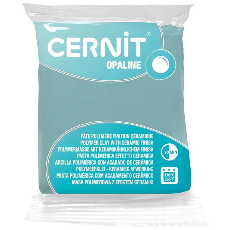 Cernit Polymer Clay Opaline 56g Minth Green, , hi-res