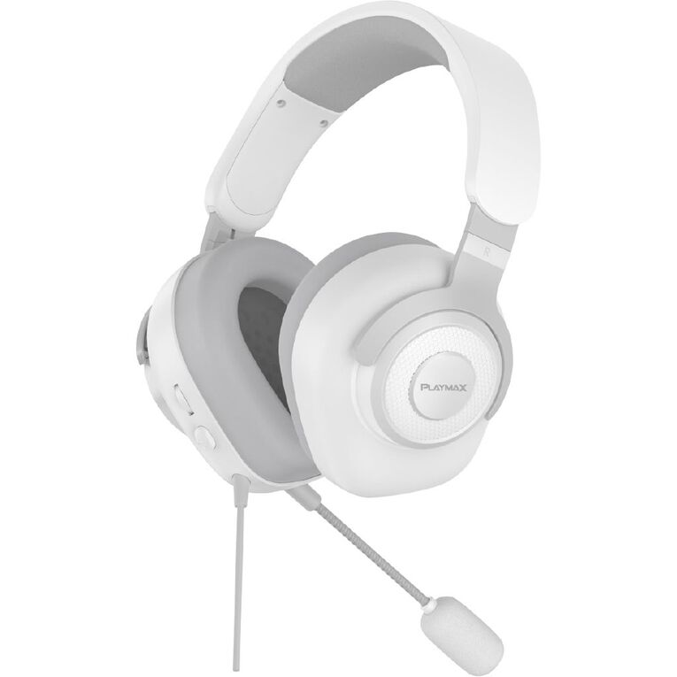 Playmax MX1 Pro Wired Gaming Headset White, , hi-res
