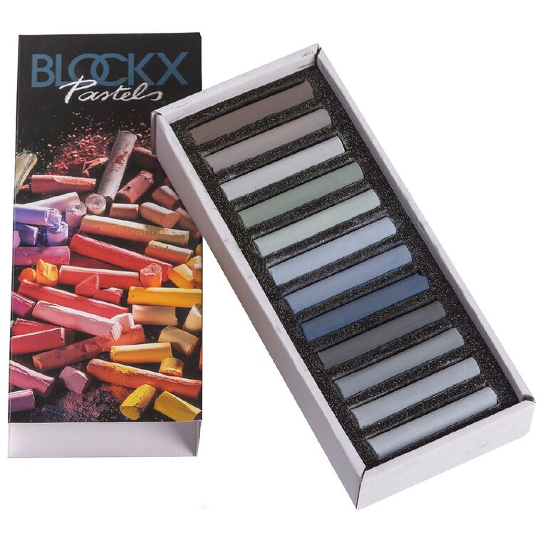 BLOCKX Soft Pastel 12 Set Grey Assorted, , hi-res