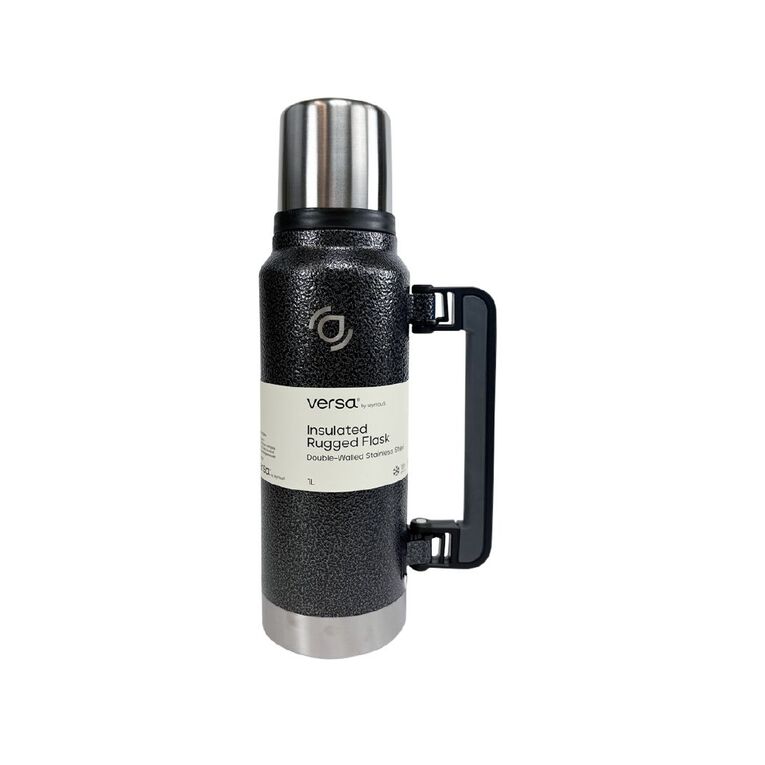 Seymours Versa Insulated Flask Black, , hi-res