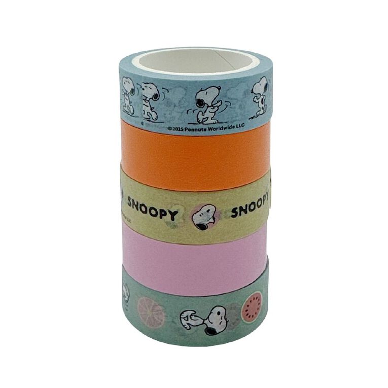 Peanuts Washi Tape 5 Pack, , hi-res