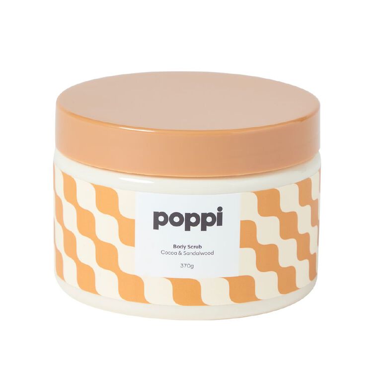 Poppi Body Scrub 370g - COCOA, , hi-res