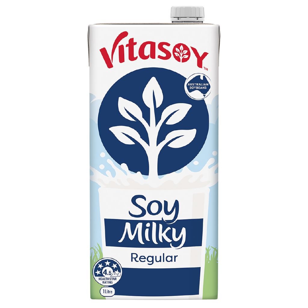 Vitasoy Soy Milky Regular UHT 1L | The Warehouse
