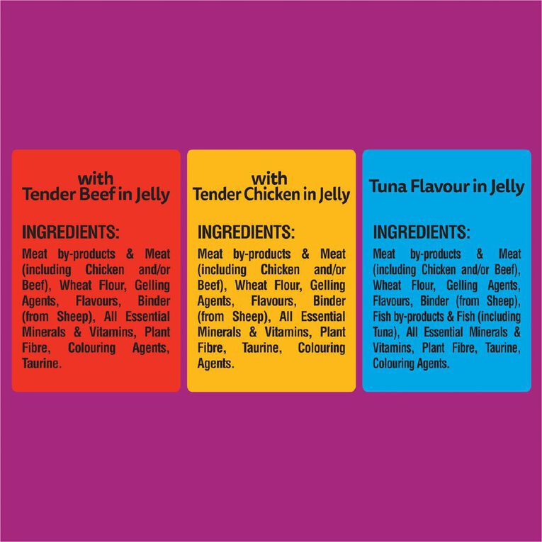 Whiskas Kitten Mixed Favourites in Jelly MVMS 12 Pack 85g The Warehouse