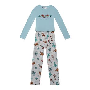 Toy Story Girls' Knit Top and Pant Pyjama Set