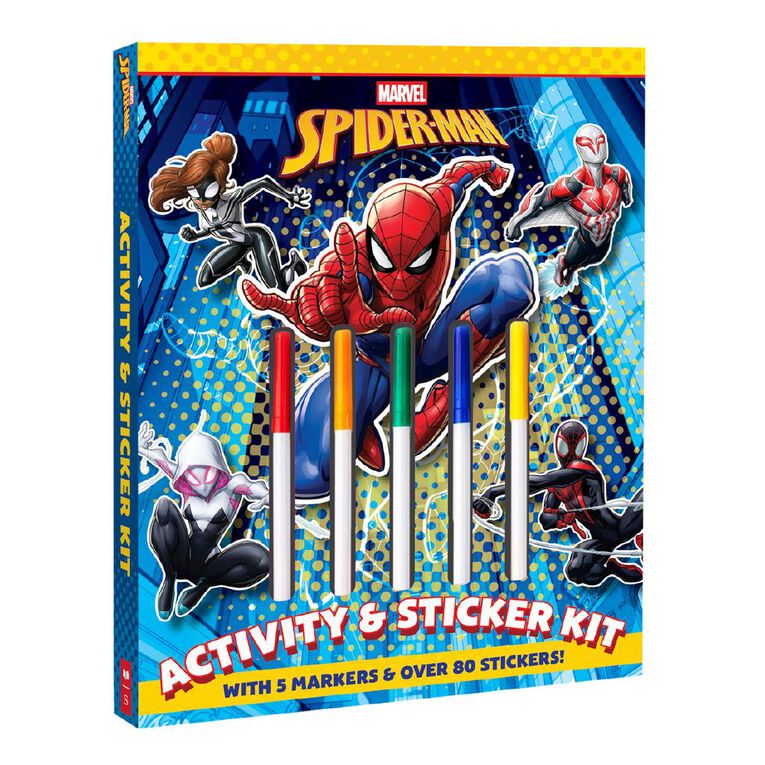 Marvel: Spider-Man: Activity And Sticker Kit, , hi-res