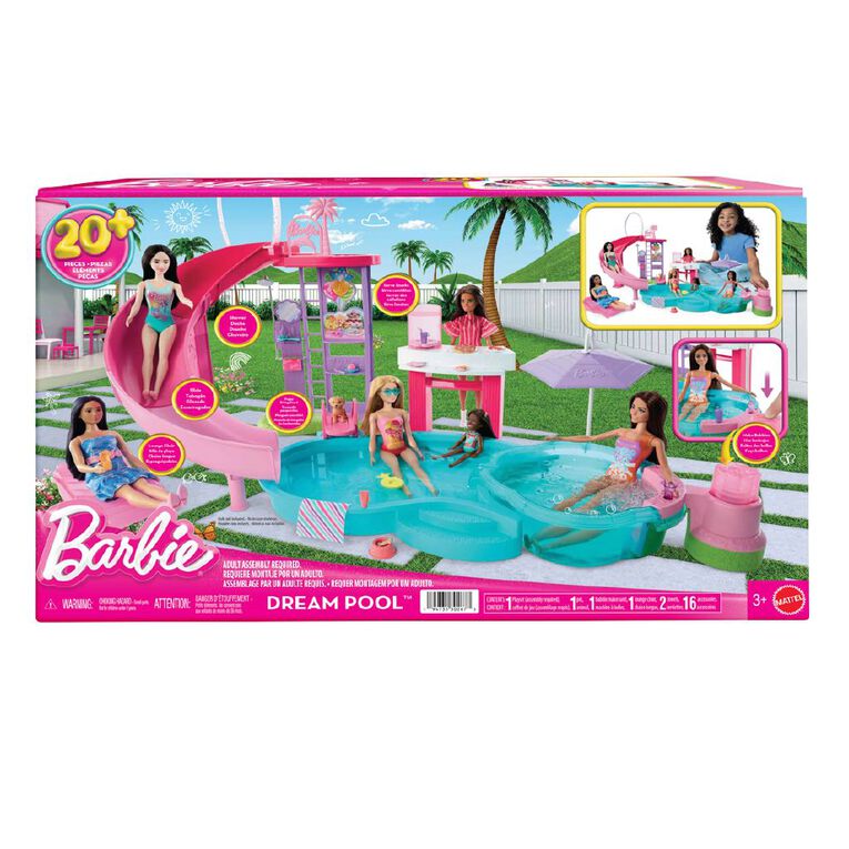 Barbie Dream Pool Playset, , hi-res