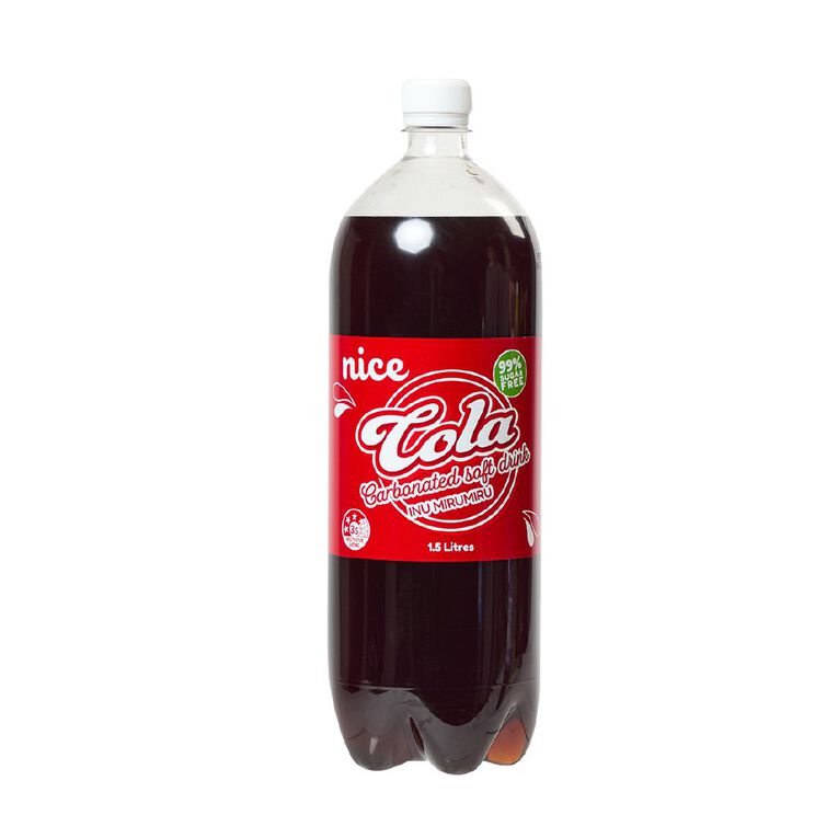 Nice 99% Sugar Free Cola Carbonated Soft Drink 1.5L, , hi-res
