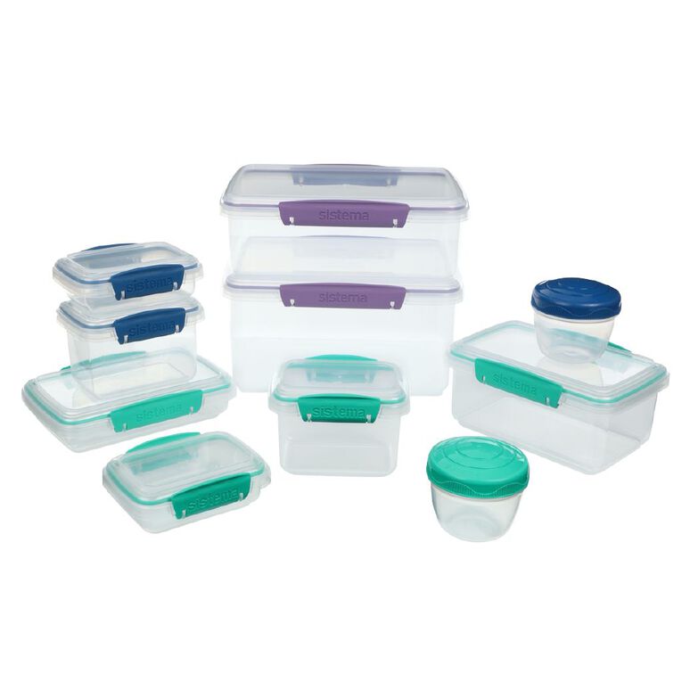 Sistema Klip It 20 Piece Pack Assorted, , hi-res