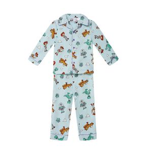 Toy Story Boys' Knit and Flannelette Pyjama Set