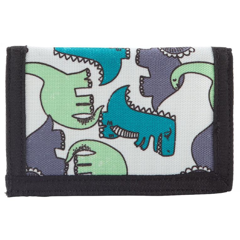 Young Original Printed Wallet, Cream, hi-res