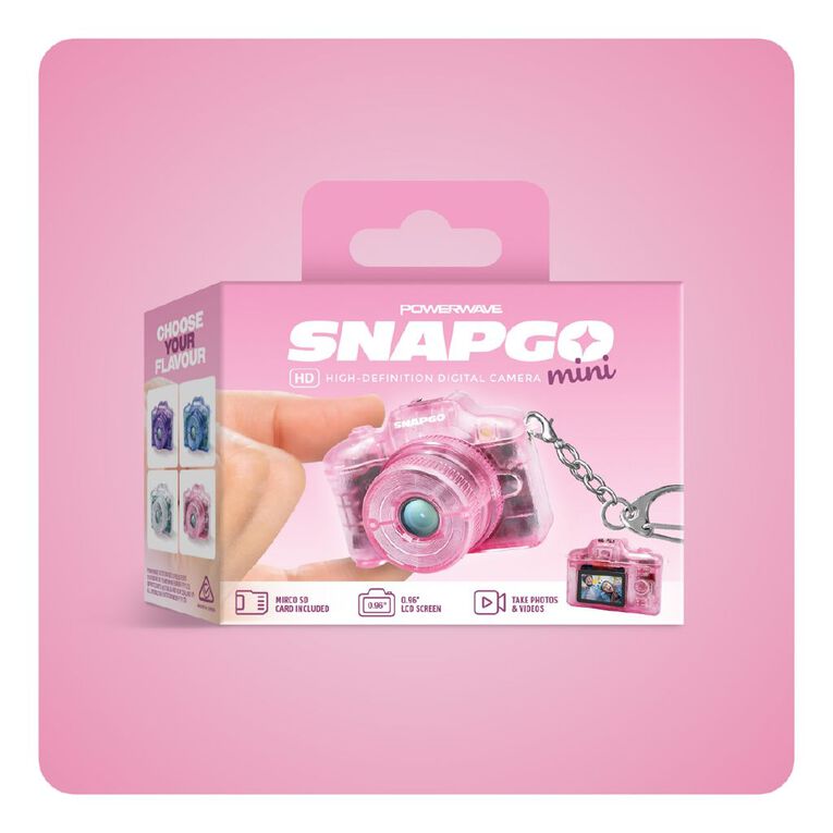 PowerWave SnapGo Mini Flamingo Pink, , hi-res