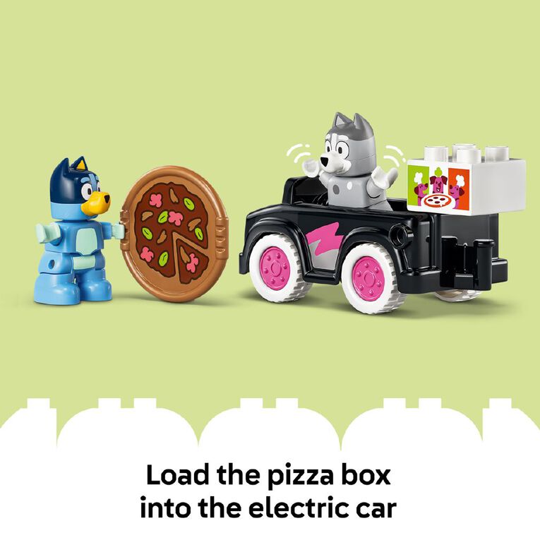 LEGO DUPLO Pizza Girls with Muffin and Bluey 10469, , hi-res