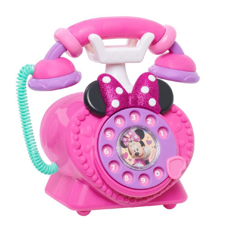 Minnie Mouse Ring Me Rotary Phone, , hi-res