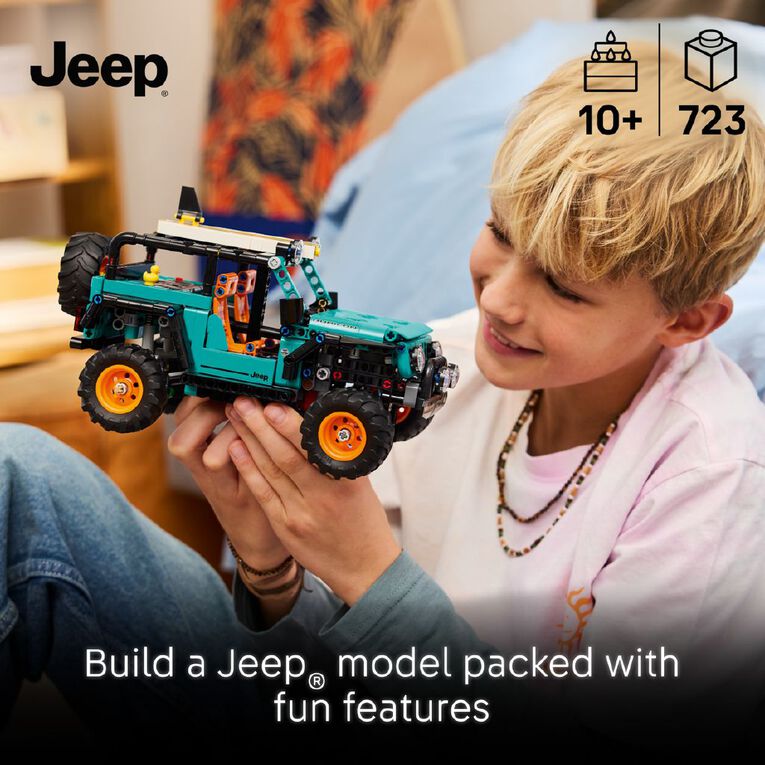 LEGO Technic Jeep Wrangler Rubicon SUV 42227, , hi-res