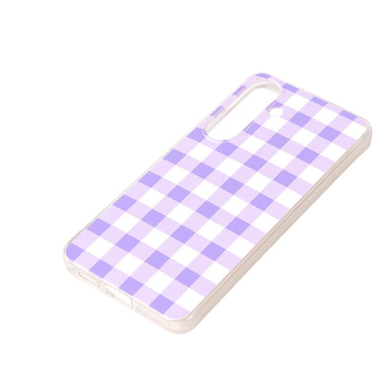Spring Picnic Samsung S24 Case Purple, , hi-res