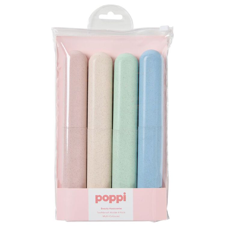 Poppi Toothbrush Holder 4 Pack, , hi-res