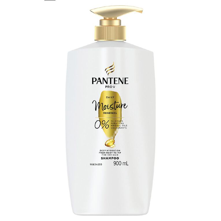 Pantene Daily Moisture Renewal Shampoo 900ml, , hi-res