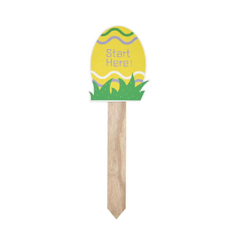 Party Inc Easter MDF Garden Stake Assorted, , hi-res