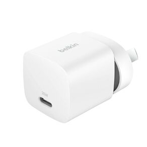 Belkin Boostcharge Single USB-C Wall Charger 25W White