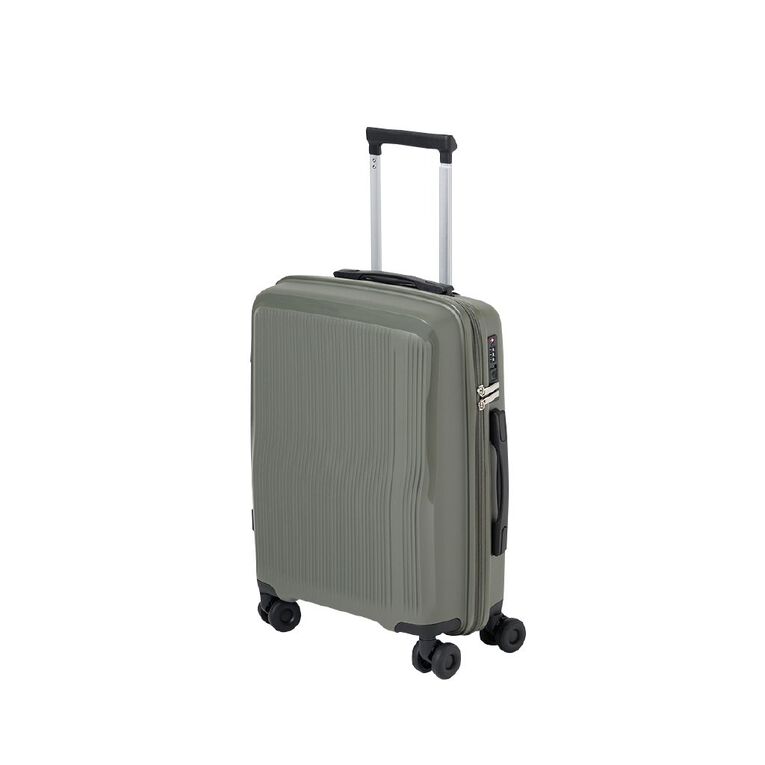 Intrepid Hardside Suitcases 2 Piece Set Khaki, , hi-res