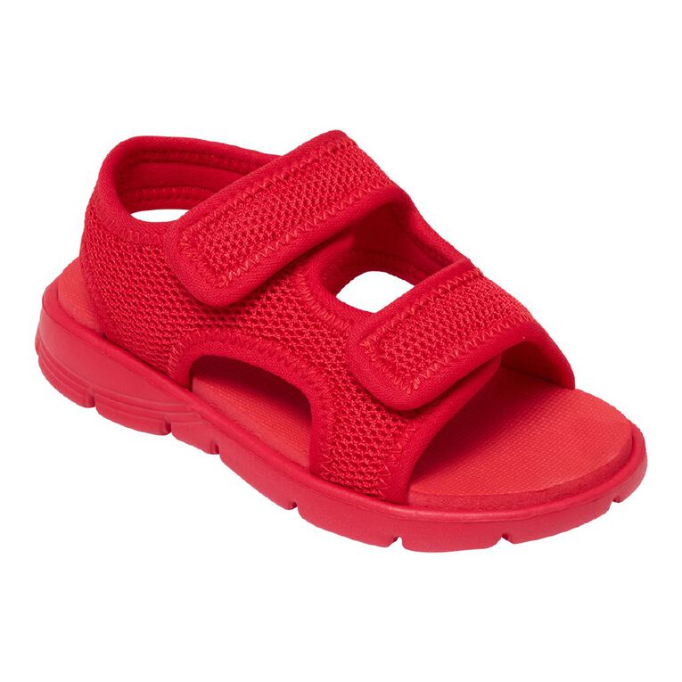 Young Original Junior Kids' Beach Sandals, Red, hi-res