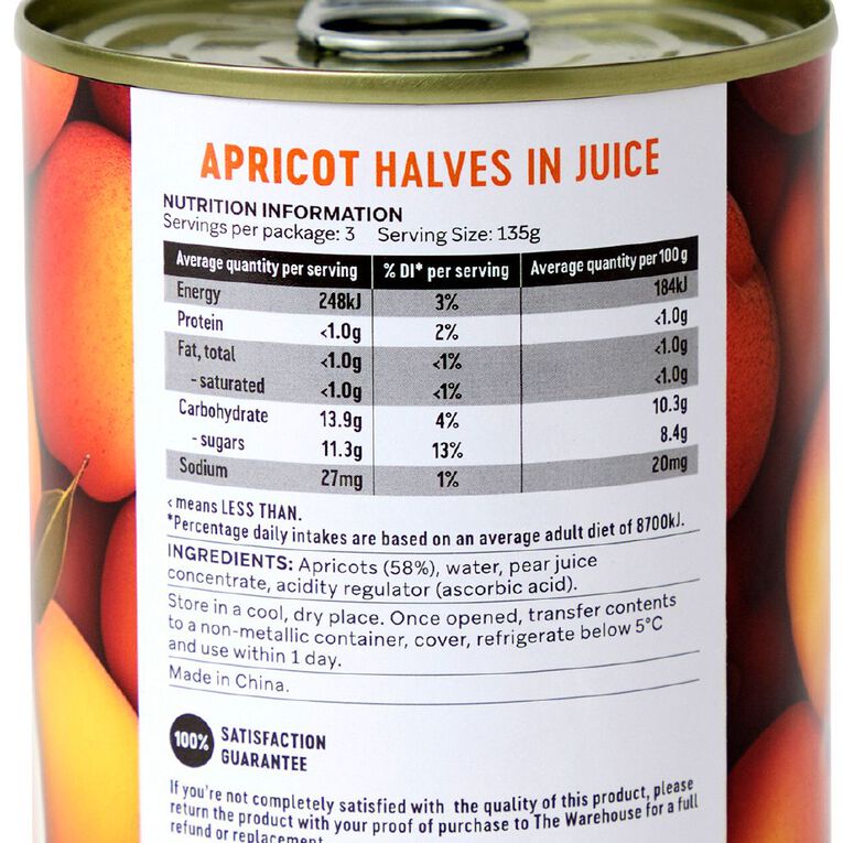 Market Kitchen Apricot Sliced in Juice 410g, , hi-res