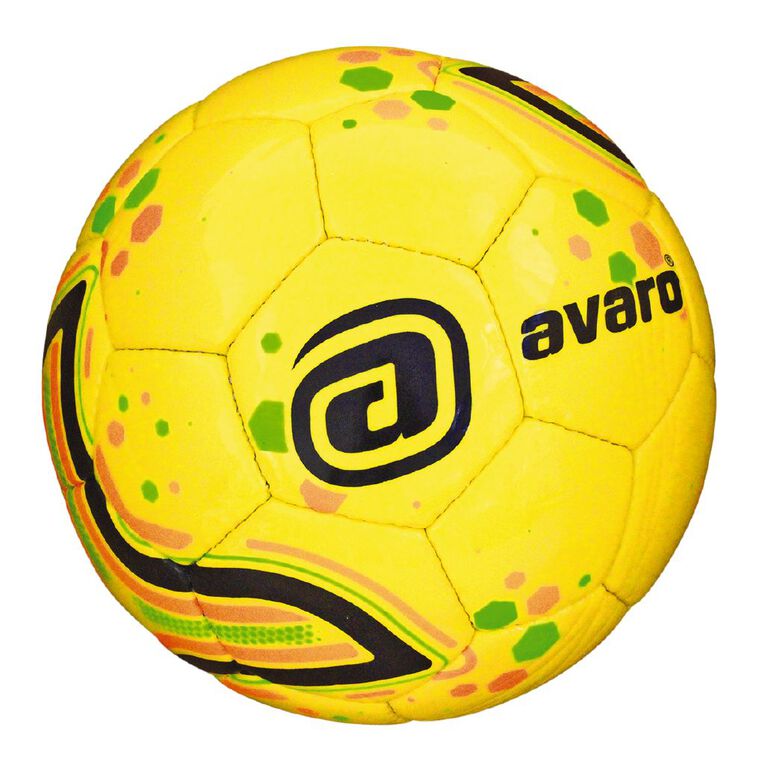 Avaro Hypo Soccer Ball Multi-Coloured Size 5, Multi-Coloured, hi-res