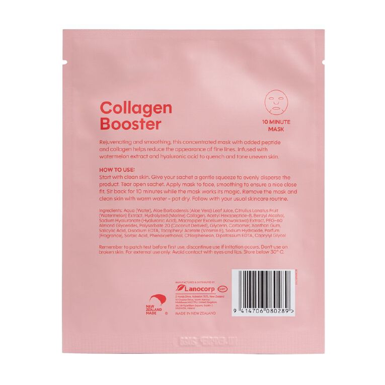 Poppi Peptide And Collagen Booster Sheet Mask 20G, , hi-res