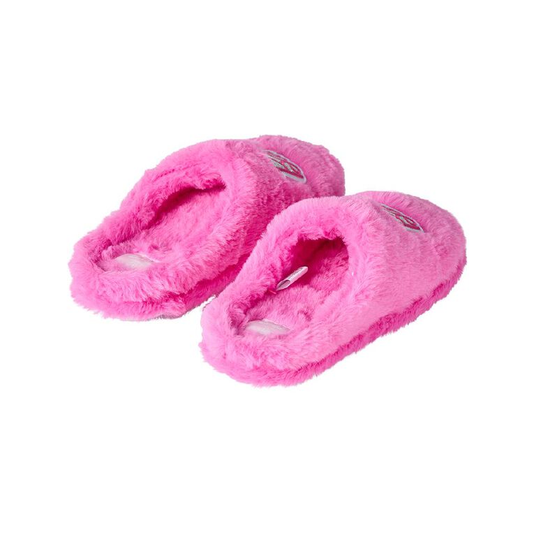 Barbie Women's Barbie Scuff Slippers, Pink, hi-res