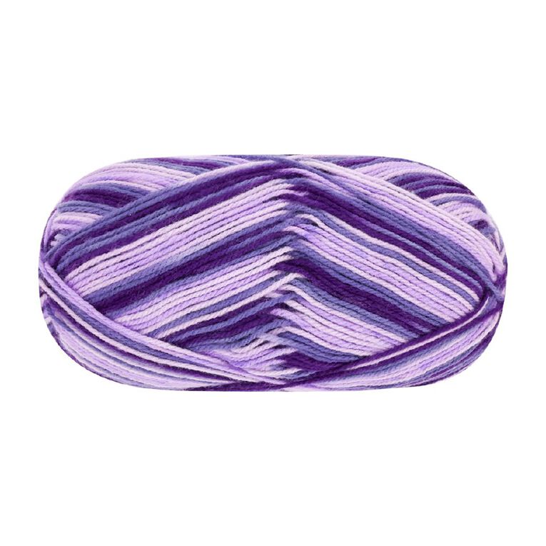 Birch Classique Yarn Prints 100% Premium Acrylic 100G 8Ply Mauve, , hi-res
