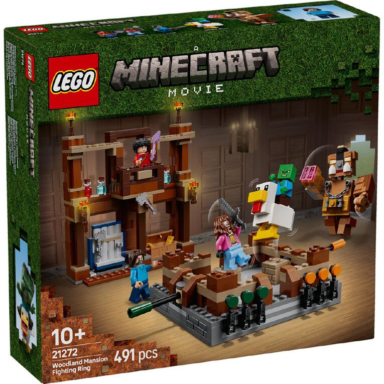 LEGO Minecraft Woodland Mansion Fighting Ring 21272, , hi-res