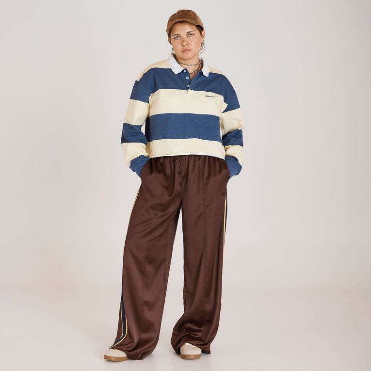 BRDRLESS Harper Crop Ruby Jumper, Navy, hi-res