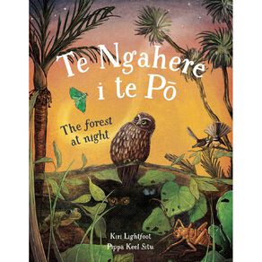 Te Ngahere I Te Po The Forest At Night by Kiri Lightfoot