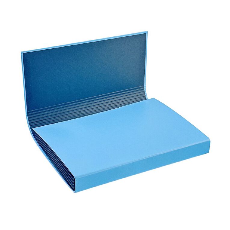 WS Expanding File 6 Pockets Blue A4, , hi-res