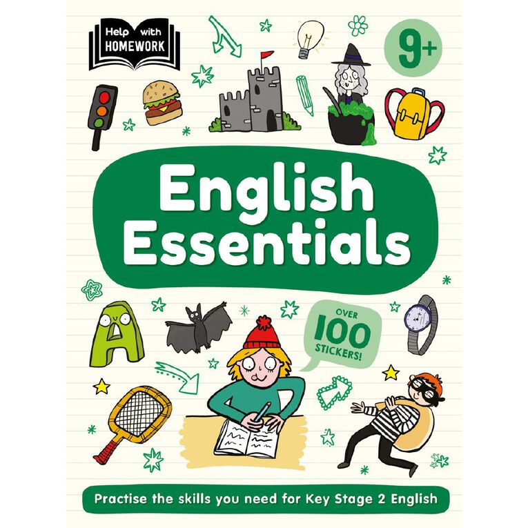 Help With Homework 9+ English Essentials, , hi-res