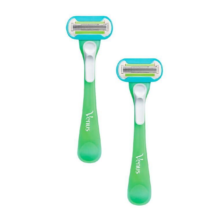 Gillette Venus Extra Smooth Sensitive Disposable Razors for Women 2 Pack, , hi-res