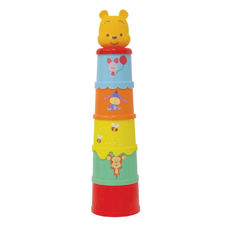 Winnie the Pooh Real Feel Winnie & Stacking Cups, , hi-res