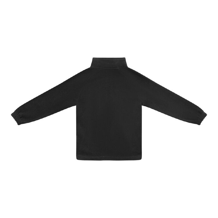 Young Original Microfibre Zip-Thru, Black, hi-res