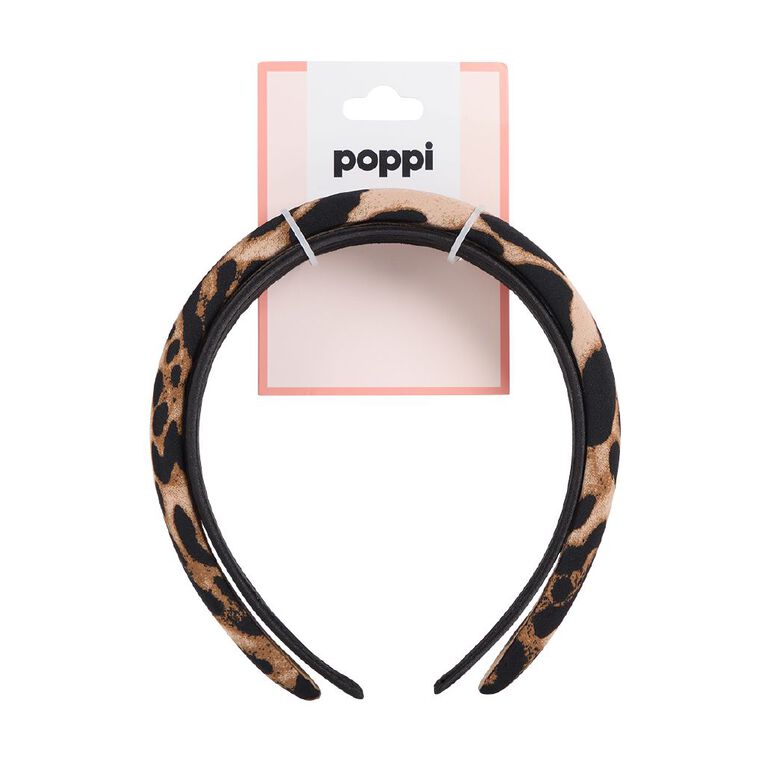 Poppi Handband Leopard 2 Pack, , hi-res
